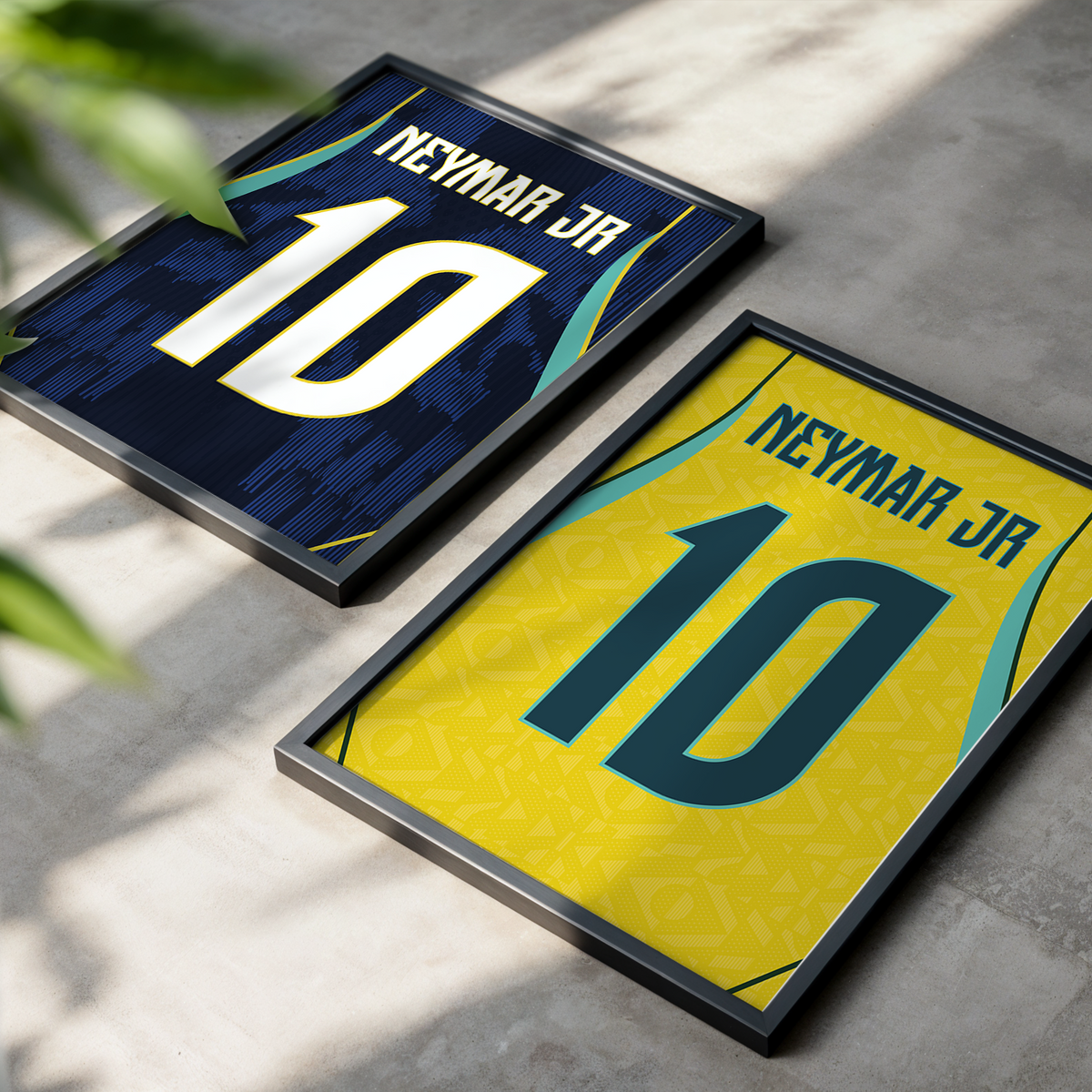 Affiche Brésil Extérieur Coupe Du Monde 2026 – Affiche encadrée personnalisée - Cadre Perso