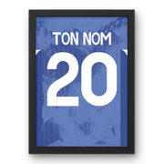 Affiche Chelsea Domicile 25-26 – Affiche encadrée personnalisée - Cadre Perso