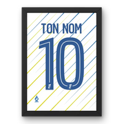 Affiche FC Lorient Extérieur 25/26 – Affiche encadrée personnalisée - Cadre Perso