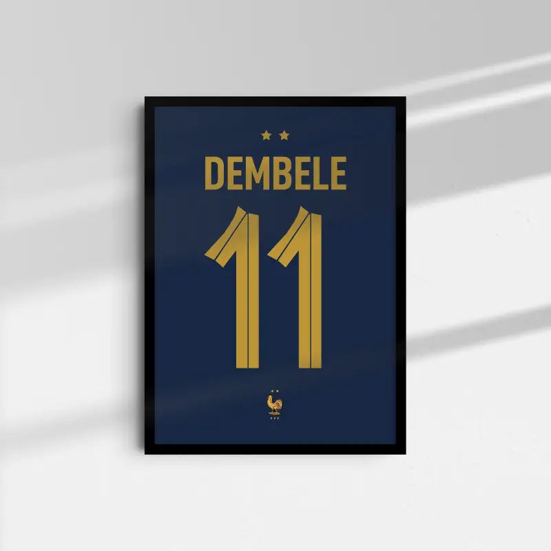 Affiche France Domicile 2023 – Affiche encadrée personnalisée - Cadre Perso