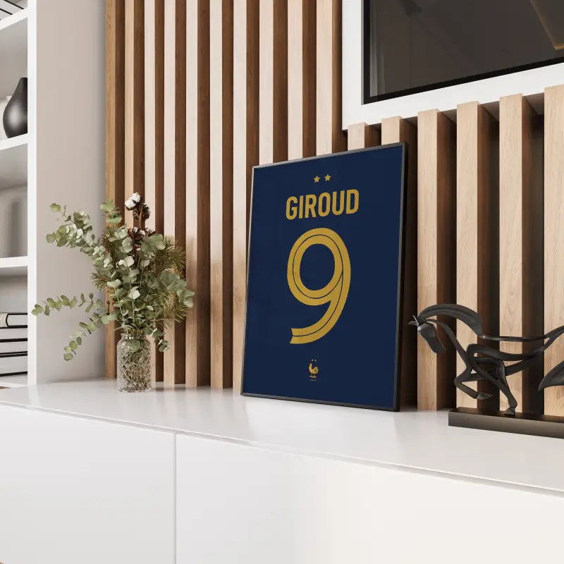 Affiche France Domicile 2023 – Affiche encadrée personnalisée - Cadre Perso