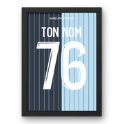 Affiche HAVRE Domicile 25/26 – Affiche encadrée personnalisée - Cadre Perso
