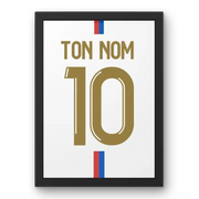 Affiche Lyon Domicile 2023-2024 – Affiche encadrée personnalisée - Cadre Perso