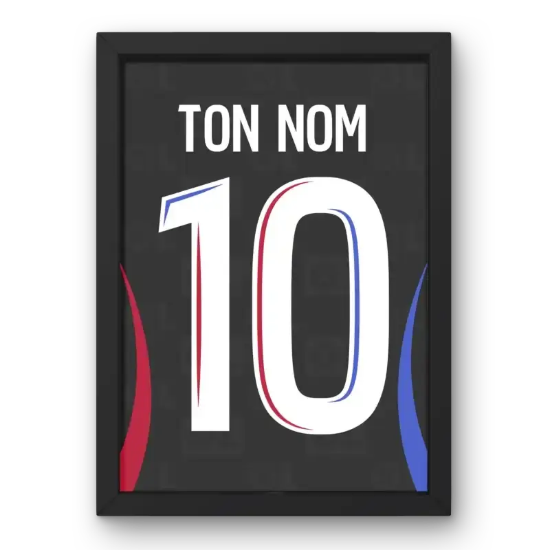 Affiche Lyon Extérieur 2024-2025 – Affiche encadrée personnalisée - Cadre Perso