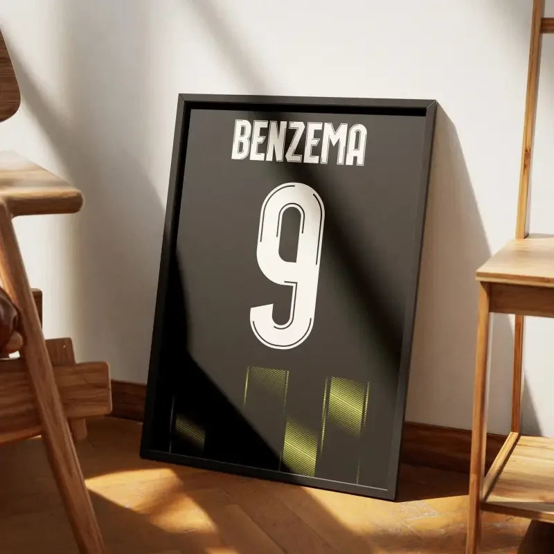 Affiche Al-Ittihad Third 2023-2024 – Affiche encadrée personnalisée - Cadre Perso