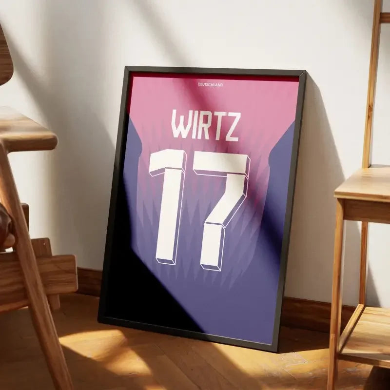 Affiche Allemagne Extérieur Euro 2024 – Affiche encadrée personnalisée - Cadre Perso