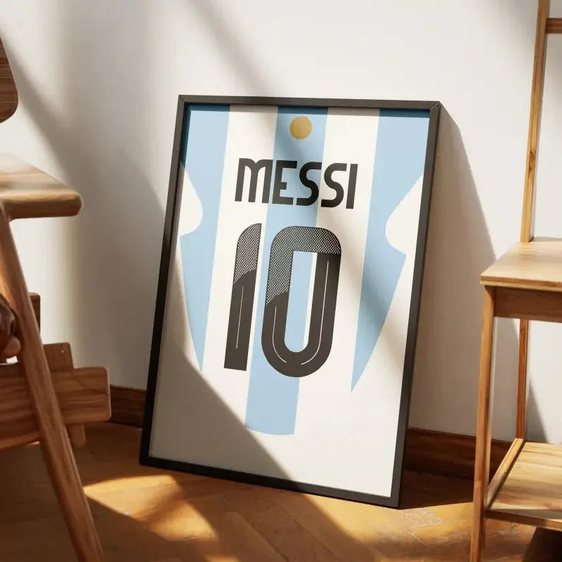 Affiche Argentine Domicile Copa 2024 – Affiche encadrée personnalisée - Cadre Perso