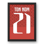 Affiche Arménie Domicile 2022-2023 – Affiche encadrée personnalisée - Cadre Perso