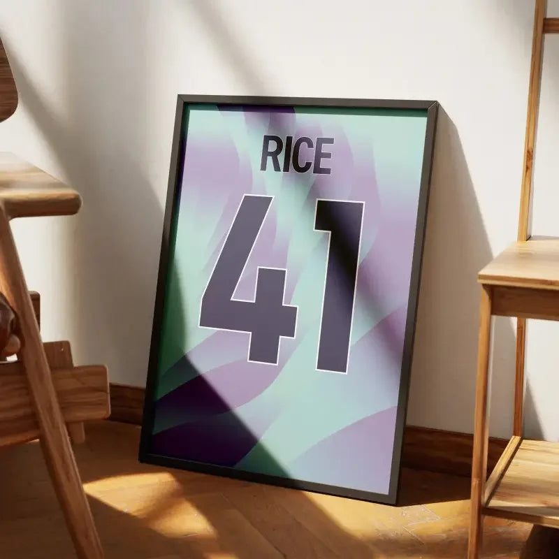 Affiche Arsenal Third 2024-2025 – Affiche encadrée personnalisée - Cadre Perso