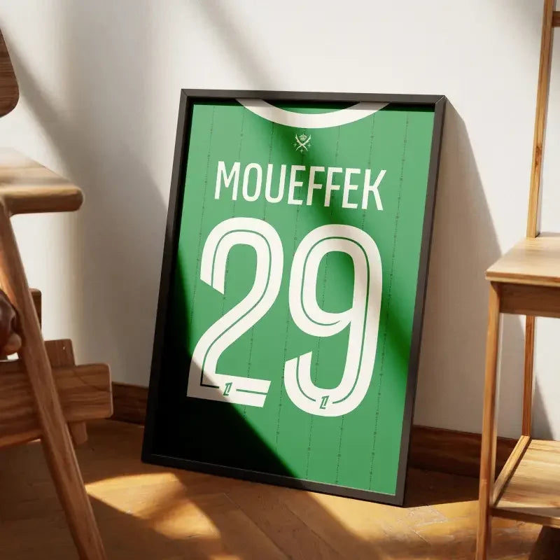 Affiche ASSE Domicile 2024-2025 – Affiche encadrée personnalisée - Cadre Perso
