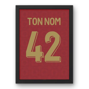 Affiche Bayern Munich 125 ans – Affiche encadrée personnalisée - Cadre Perso