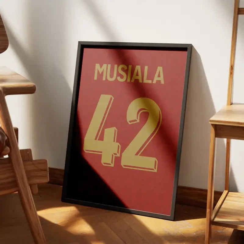 Affiche Bayern Munich 125 ans – Affiche encadrée personnalisée - Cadre Perso