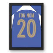 Affiche Chelsea Domicile 2023-2024 – Affiche encadrée personnalisée - Cadre Perso
