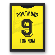 Affiche Dortmund Domicile 2023-2024 – Affiche encadrée personnalisée - Cadre Perso