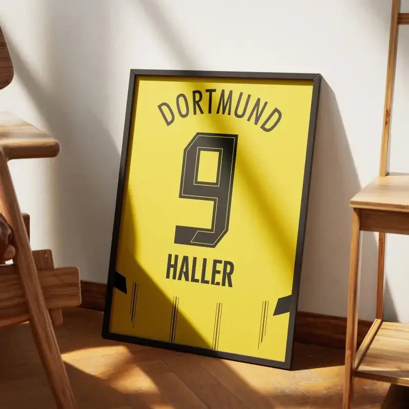Affiche Dortmund Domicile 2024-2025 – Affiche encadrée personnalisée - Cadre Perso
