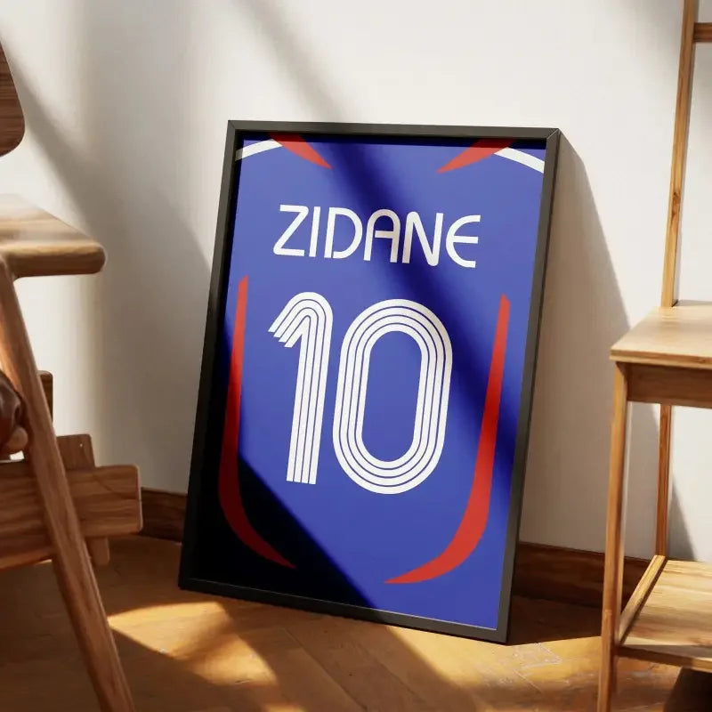 Affiche France Domicile 2006 – Affiche encadrée personnalisée - Cadre Perso