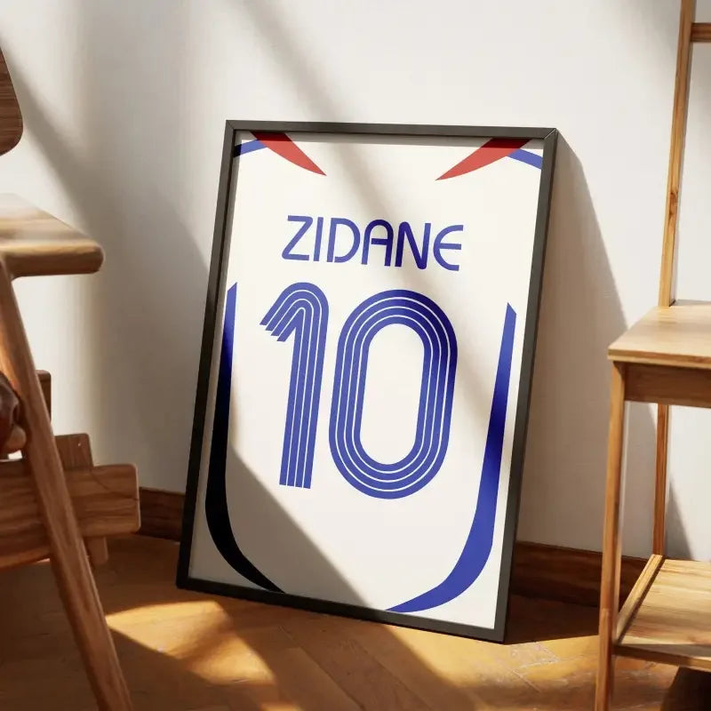 Affiche France Extérieur 2006 – Affiche encadrée personnalisée - Cadre Perso