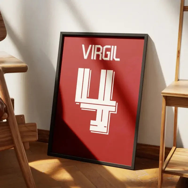 Affiche Liverpool Domicile 2023-2024 – Affiche encadrée personnalisée - Cadre Perso