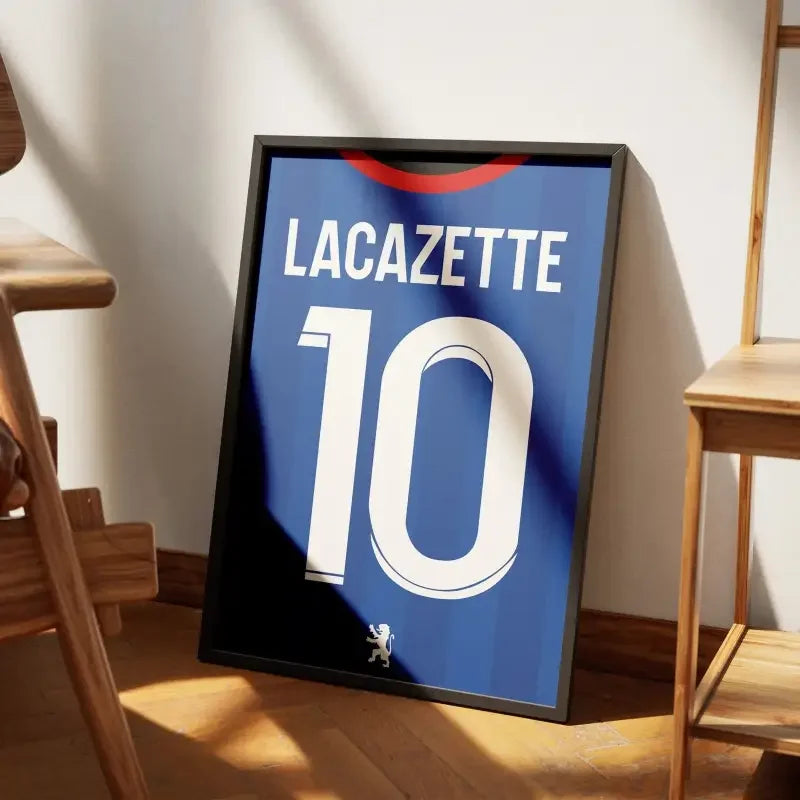 Affiche Lyon Extérieur 2023-2024 – Affiche encadrée personnalisée - Cadre Perso