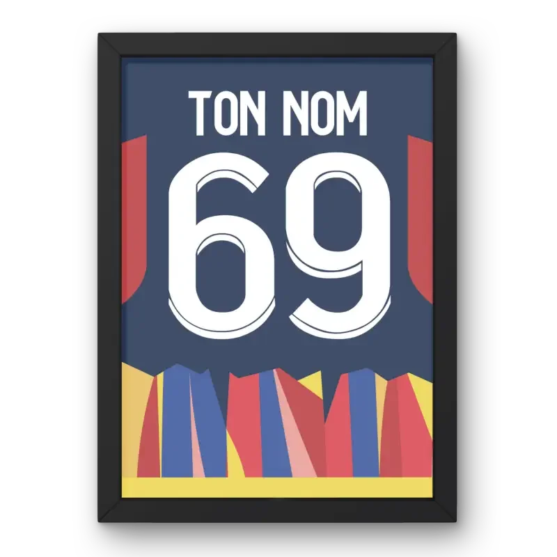 Affiche Lyon Third 2023-2024 – Affiche encadrée personnalisée - Cadre Perso