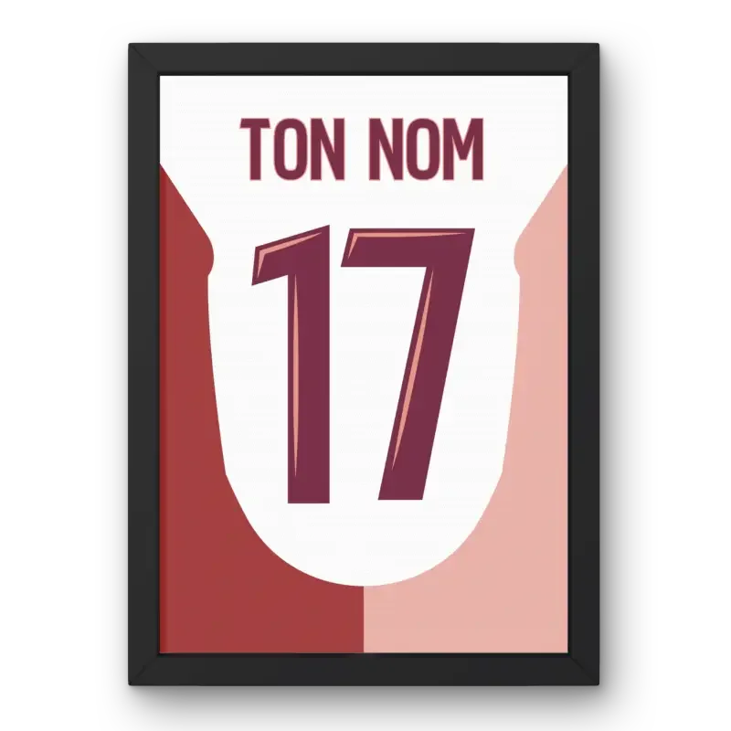 Affiche Lyon Third 2024-2025 – Affiche encadrée personnalisée - Cadre Perso
