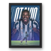 Affiche Otávio - FC Porto – Affiche encadrée personnalisée - Cadre Perso