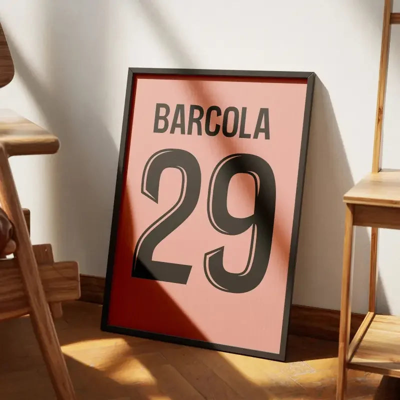 Affiche PSG Third 2024-2025 – Affiche encadrée personnalisée - Cadre Perso
