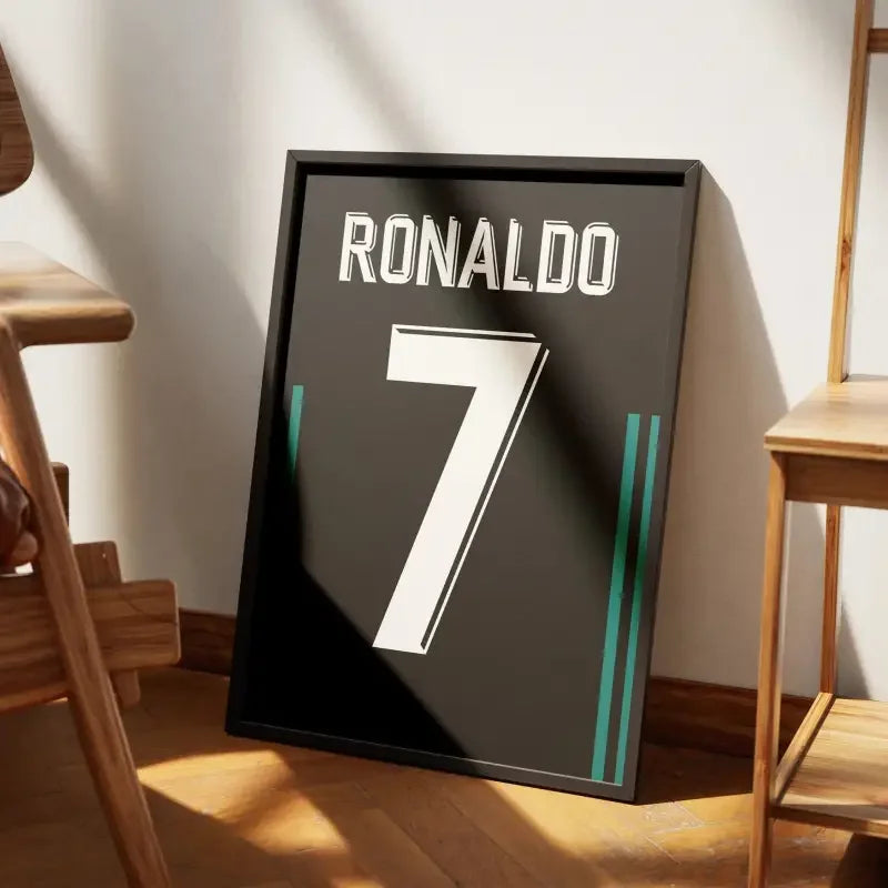 Affiche Real Madrid Third Champions League 2017-2018 – Affiche encadrée personnalisée - Cadre Perso