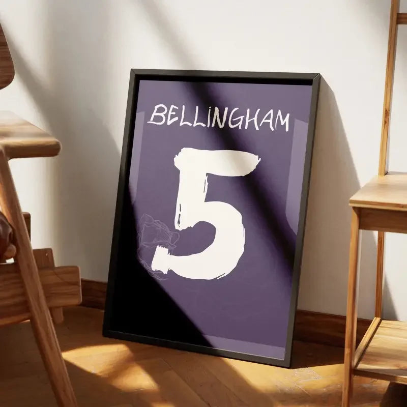 Affiche Real Madrid Y-3 2023-2024 – Affiche encadrée personnalisée - Cadre Perso