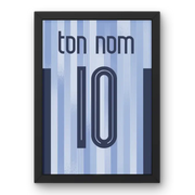 Affiche Tottenham Extérieur 2024-2025 – Affiche encadrée personnalisée - Cadre Perso