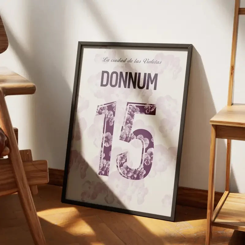 Affiche Toulouse Third 2024-2025 – Affiche encadrée personnalisée - Cadre Perso