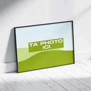 Encadre ta Photo (Format Paysage) – Affiche encadrée personnalisée - Cadre Perso